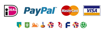 veilig betalen met ideal/paypal/creditcard
